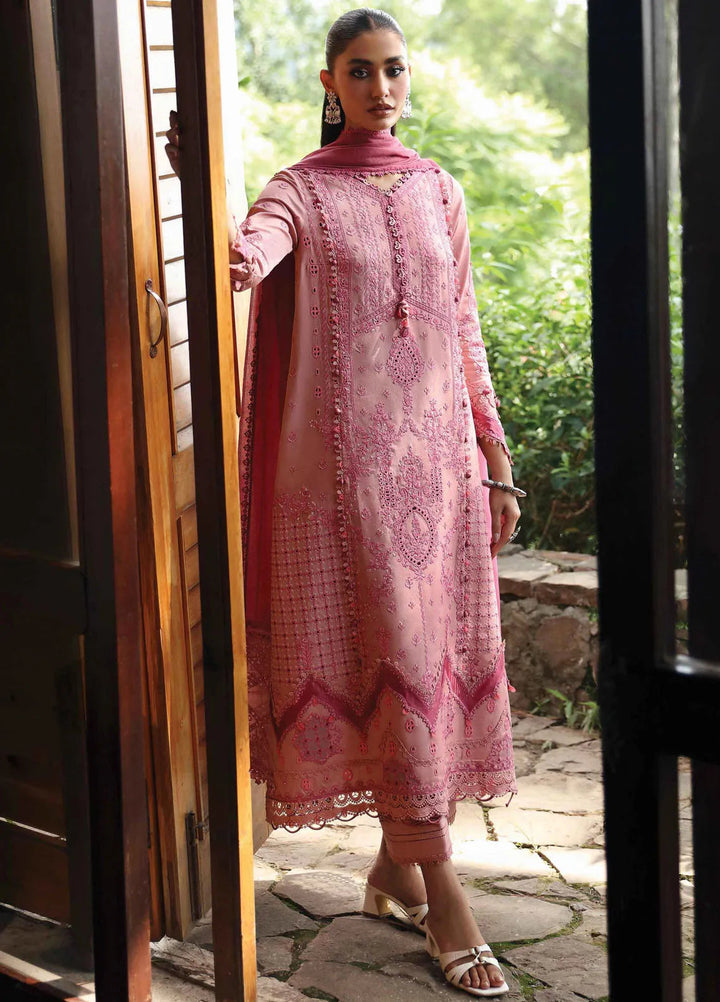 Qlinekari By Qalamkar Embroidered Linen Suit Unstitched 3 Piece QLM24QL LM-12 Keira - Fall Collection
