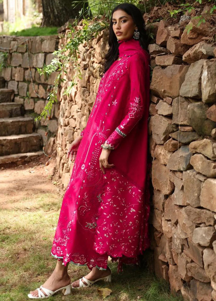 Qlinekari By Qalamkar Embroidered Linen Suit Unstitched 3 Piece QLM24QL LM-13 Tara - Fall Collection