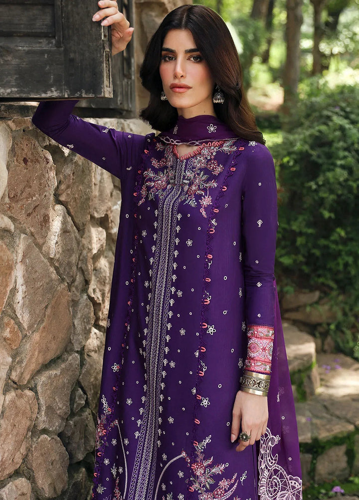 Qlinekari By Qalamkar Embroidered Linen Suit Unstitched 3 Piece QLM24QL LM-15 Eimera - Fall Collection