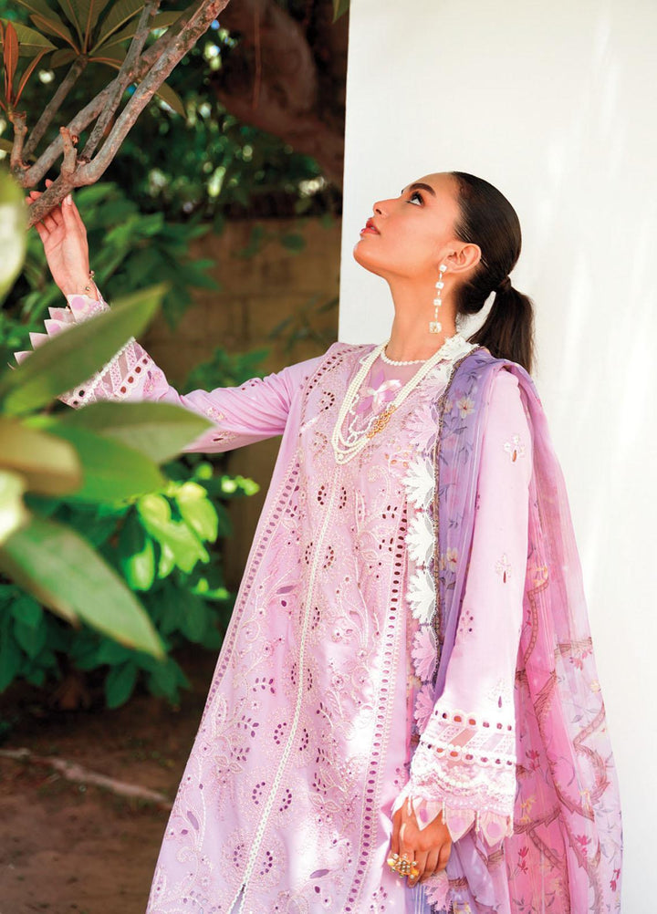 Qlinekari By Qalamkar Embroidered Chikankari Suits Unstitched 3 Piece QLM23QL RT-03 Amaya - Summer Collection