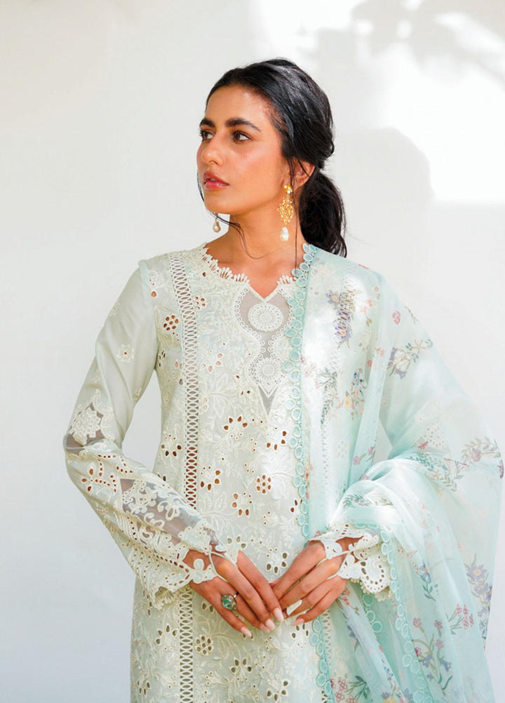 Qlinekari By Qalamkar Embroidered Chikankari Suits Unstitched 3 Piece QLM23QL RT-08 Aylin - Summer Collection