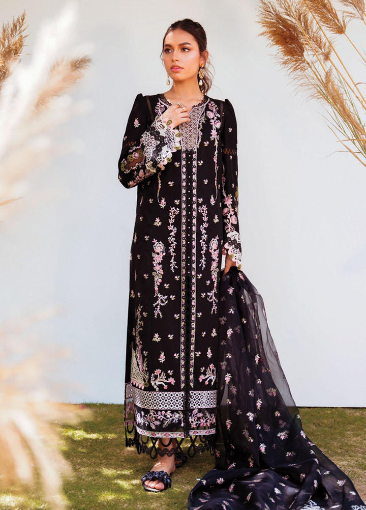 Qlinekari By Qalamkar Embroidered Chikankari Suits Unstitched 3 Piece QLM23QL RT-09 Sylvi - Summer Collection
