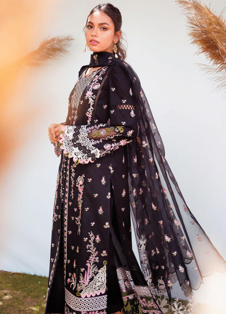 Qlinekari By Qalamkar Embroidered Chikankari Suits Unstitched 3 Piece QLM23QL RT-09 Sylvi - Summer Collection