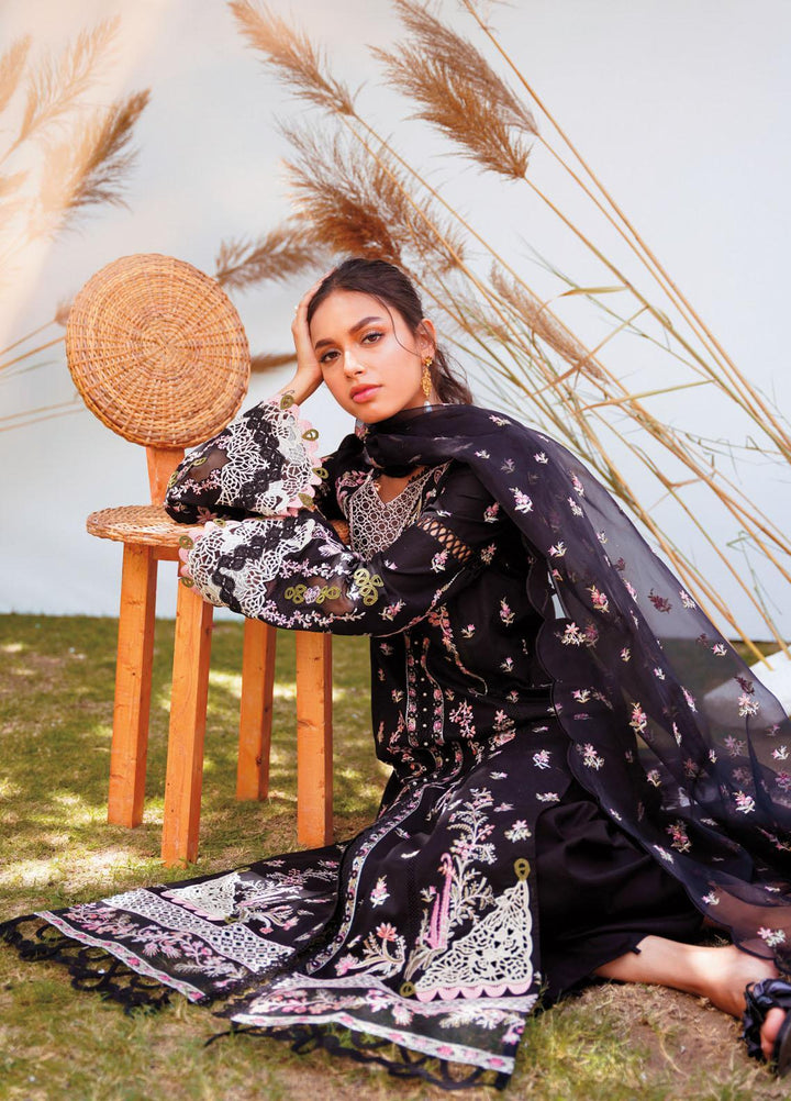 Qlinekari By Qalamkar Embroidered Chikankari Suits Unstitched 3 Piece QLM23QL RT-09 Sylvi - Summer Collection