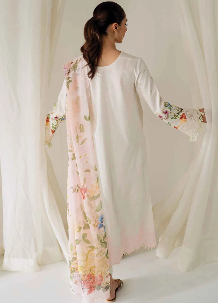 Qprintrs By Qalamkar Embroidered Lawn Suit Unstitched 3 Piece QLM24QP AR-03 Jose - Summer Collection