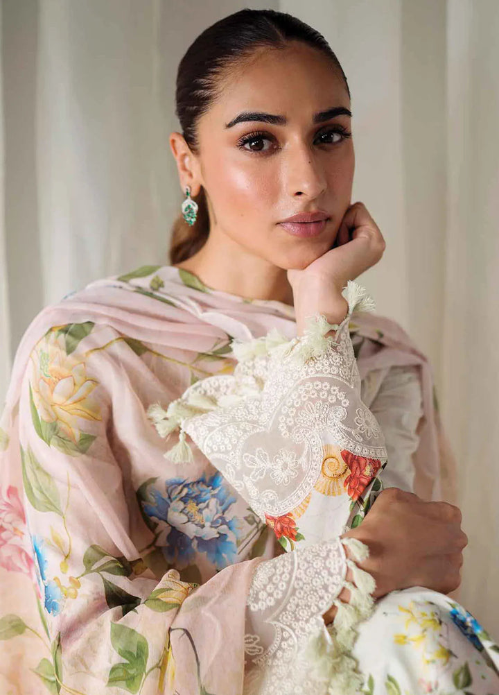Qprintrs By Qalamkar Embroidered Lawn Suit Unstitched 3 Piece QLM24QP AR-03 Jose - Summer Collection