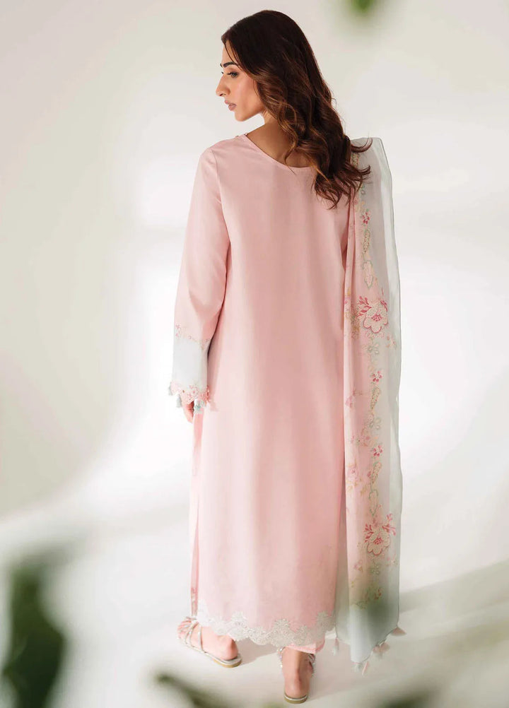 Qprintrs By Qalamkar Embroidered Lawn Suit Unstitched 3 Piece QLM24QP AR-07 Sabine - Summer Collection