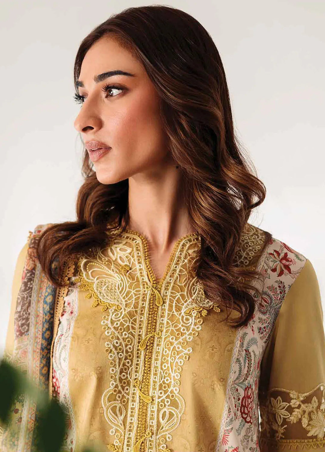 Qprintrs By Qalamkar Embroidered Lawn Suit Unstitched 3 Piece QLM24QP AR-08 Anais - Summer Collection