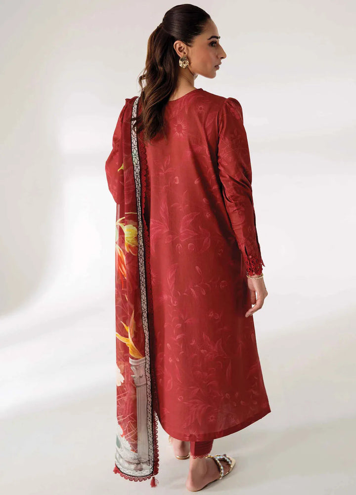 Qprintrs By Qalamkar Embroidered Lawn Suit Unstitched 3 Piece QLM24QP AR-09 Renee - Summer Collection