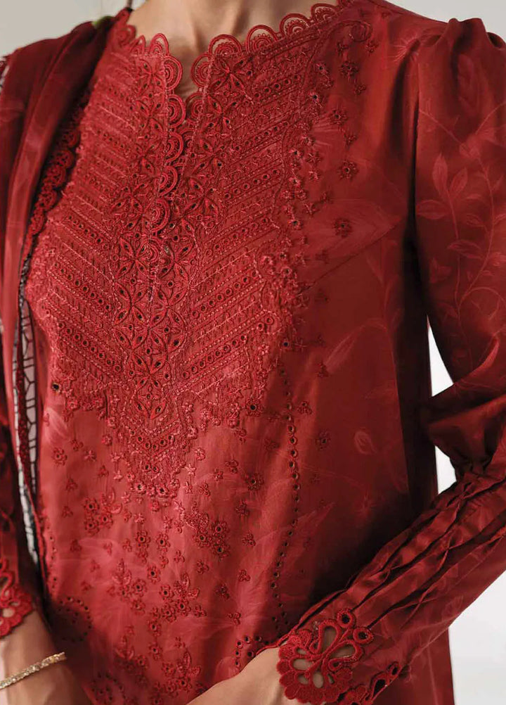 Qprintrs By Qalamkar Embroidered Lawn Suit Unstitched 3 Piece QLM24QP AR-09 Renee - Summer Collection