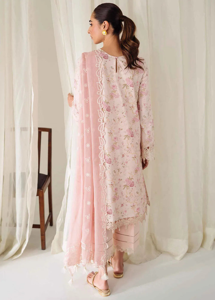 Qprintrs By Qalamkar Embroidered Lawn Suit Unstitched 3 Piece QLM24QP AR-10 Helene - Summer Collection