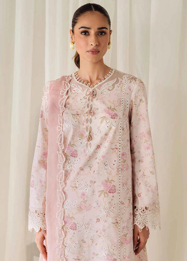 Qprintrs By Qalamkar Embroidered Lawn Suit Unstitched 3 Piece QLM24QP AR-10 Helene - Summer Collection