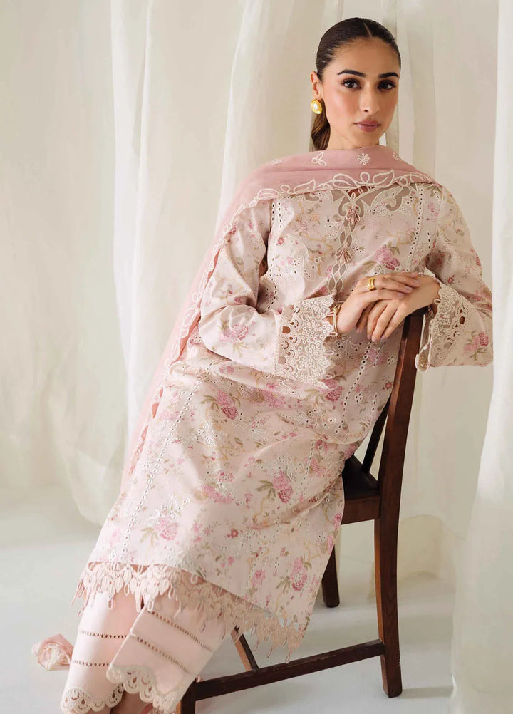 Qprintrs By Qalamkar Embroidered Lawn Suit Unstitched 3 Piece QLM24QP AR-10 Helene - Summer Collection