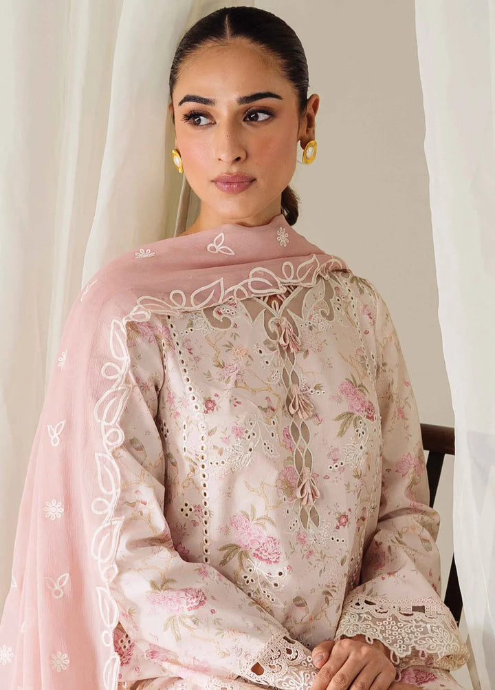Qprintrs By Qalamkar Embroidered Lawn Suit Unstitched 3 Piece QLM24QP AR-10 Helene - Summer Collection