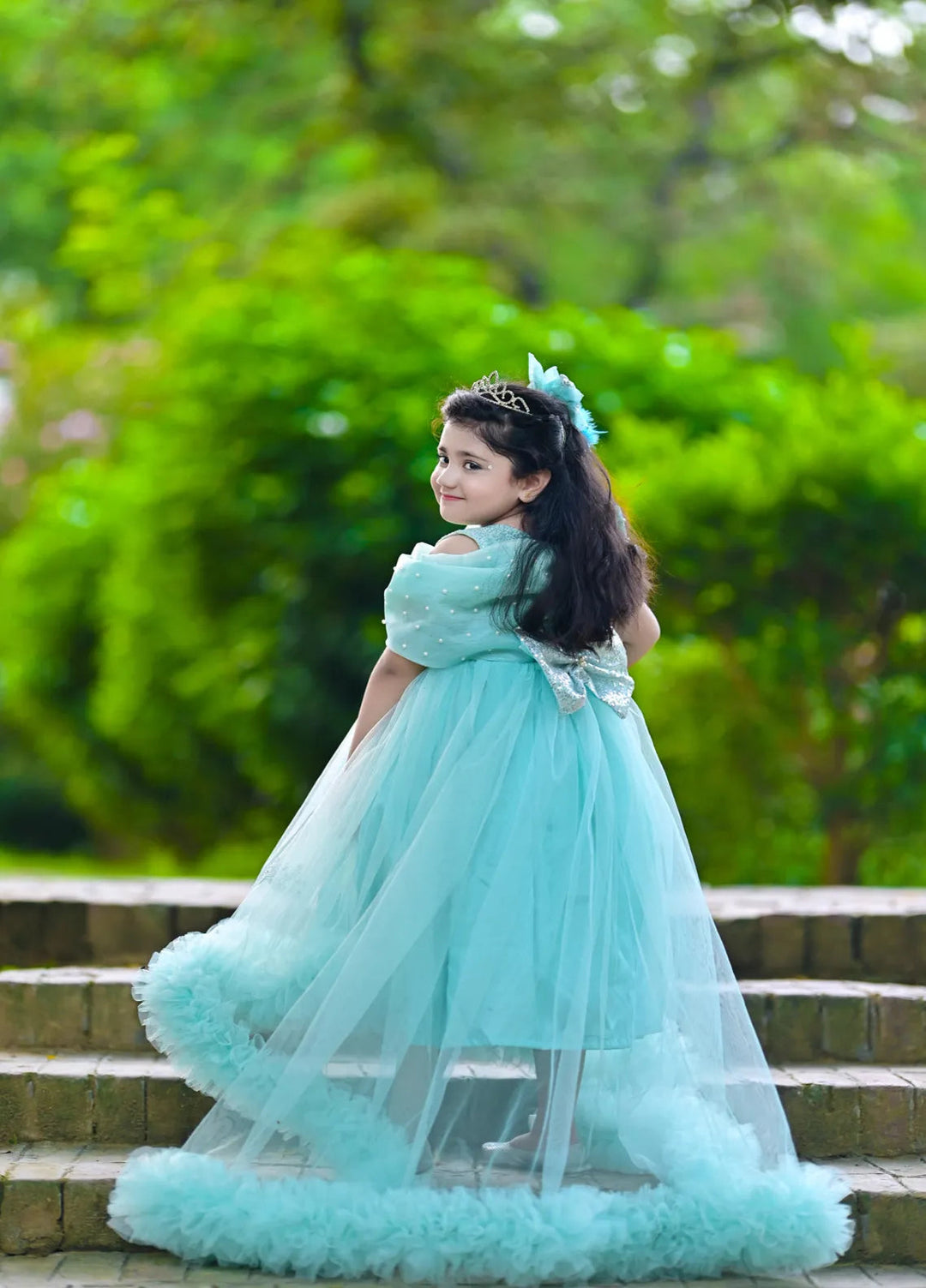 Qurratulain Saqib Pret Embroidered Shirt Butterfly Queen