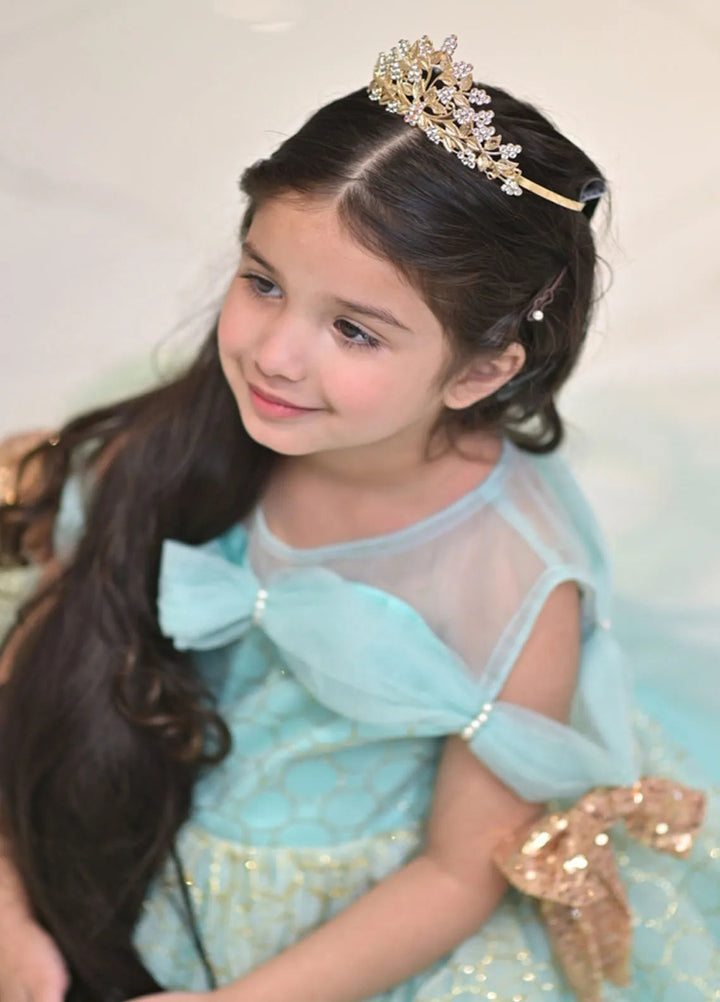 Qurratulain Saqib Pret Embroidered Shirt Shimmer Shine