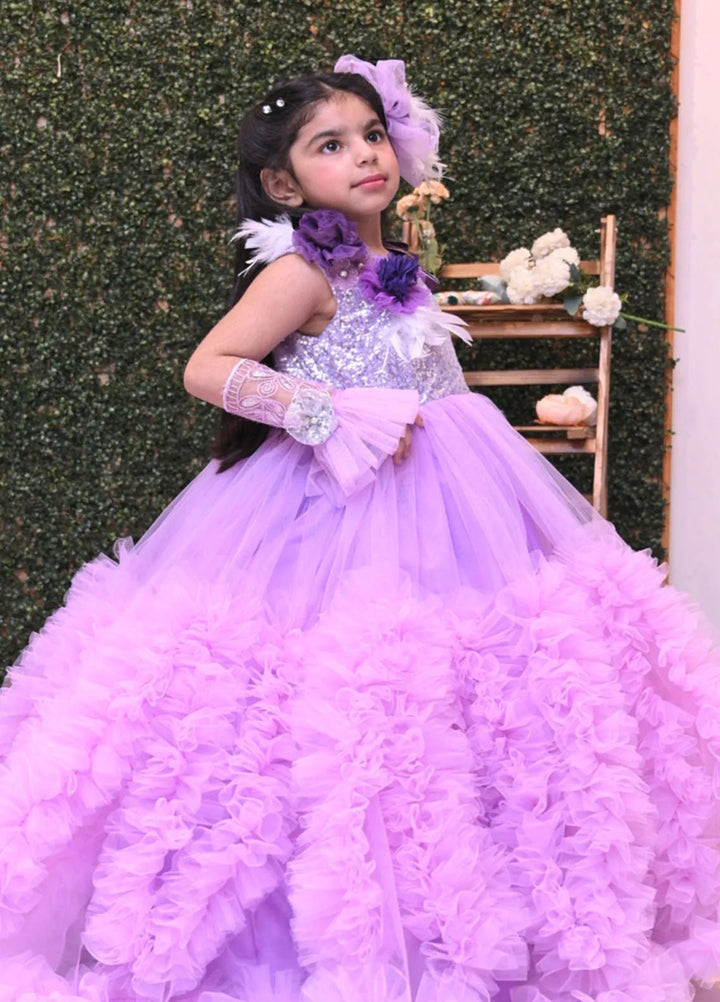 Qurratulain Saqib Pret Embroidered Shirt Zic Zac Zoo