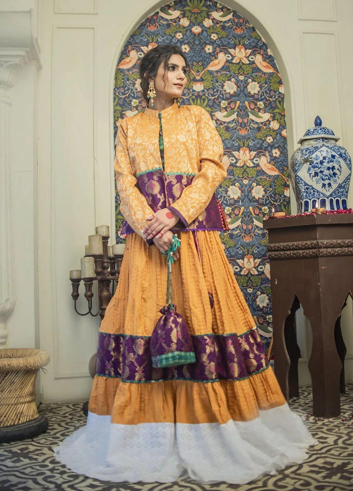 Nuriyaa Luxury Pret Embroidered Jacquard 2 Piece NR21RY Jaam-e-Manzar
