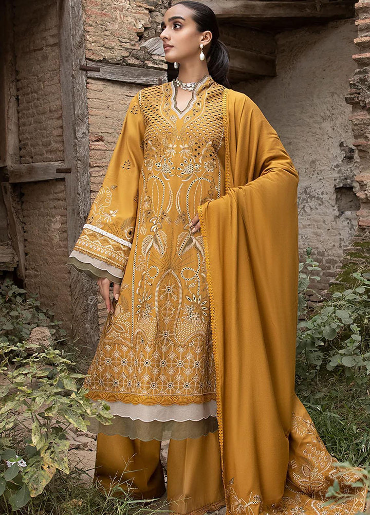 Raahi By Izel Embroidered Fiber Suits Unstitched 3 Piece IZL23RH Arsh - Winter Collection
