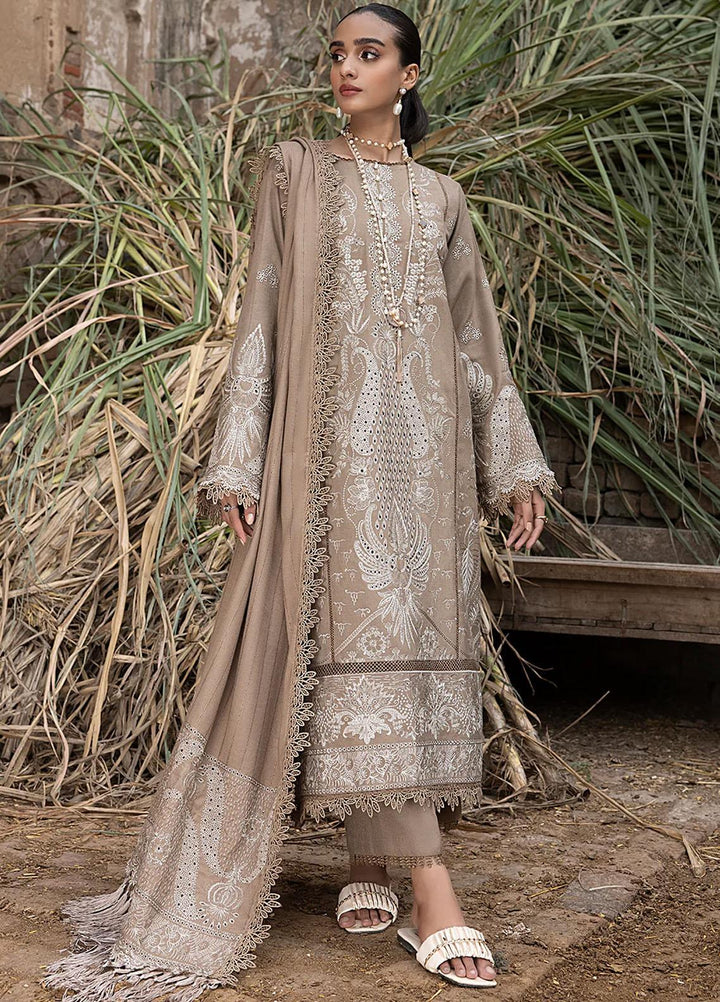 Raahi By Izel Embroidered Fiber Suits Unstitched 3 Piece IZL23RH Dastak - Winter Collection