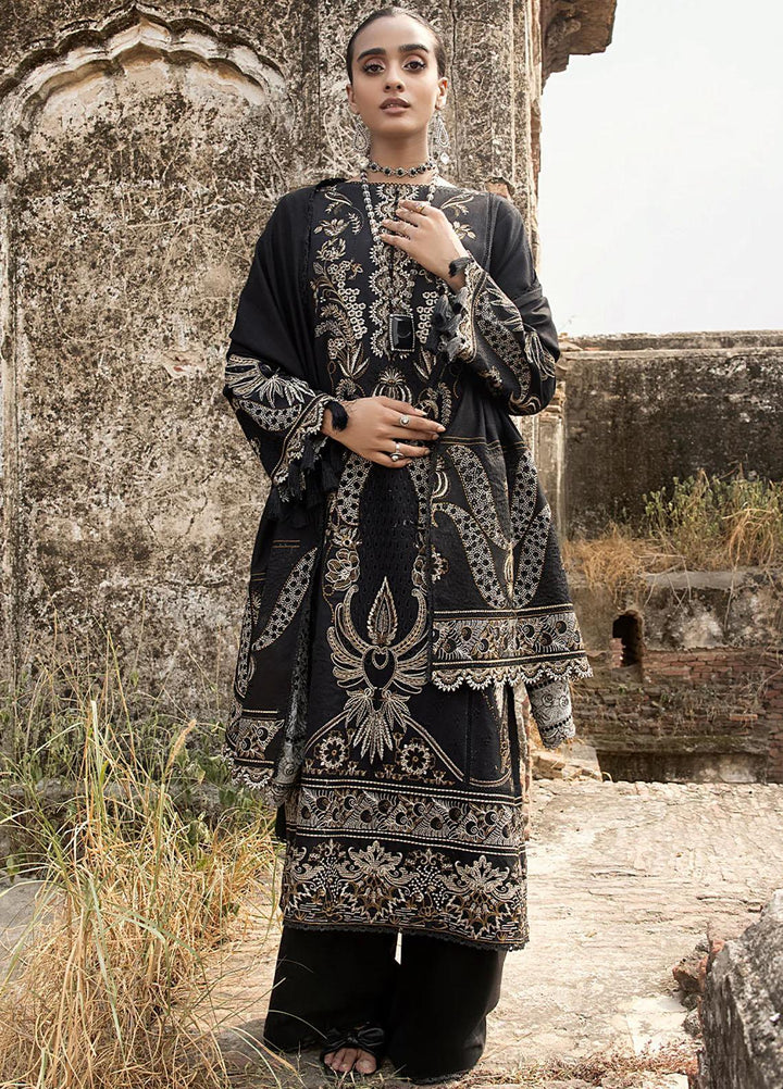 Raahi By Izel Embroidered Fiber Suits Unstitched 3 Piece IZL23RH Nora - Winter Collection