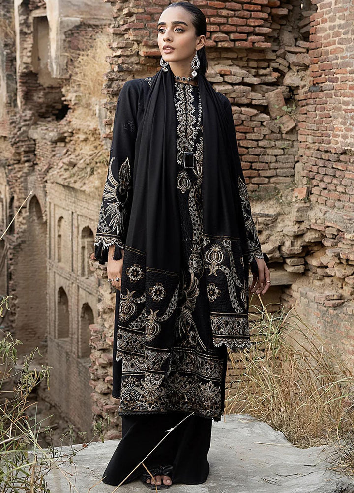 Raahi By Izel Embroidered Fiber Suits Unstitched 3 Piece IZL23RH Nora - Winter Collection