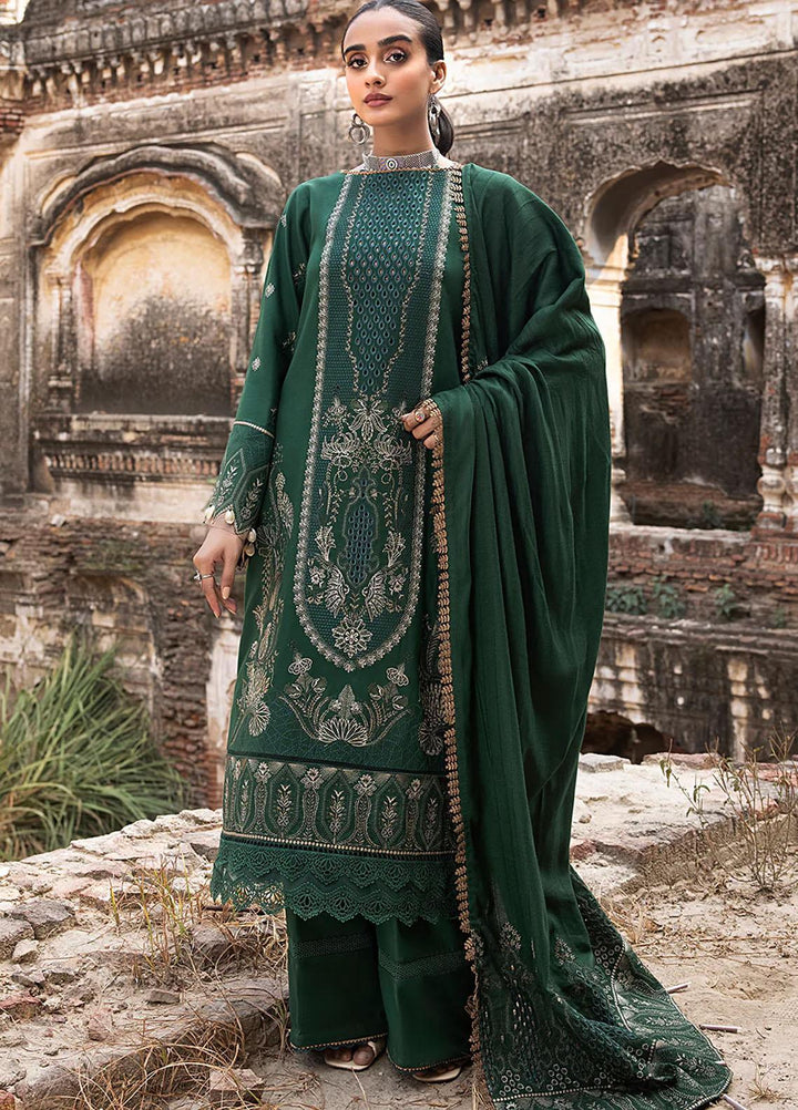 Raahi By Izel Embroidered Fiber Suits Unstitched 3 Piece IZL23RH Soraya - Winter Collection