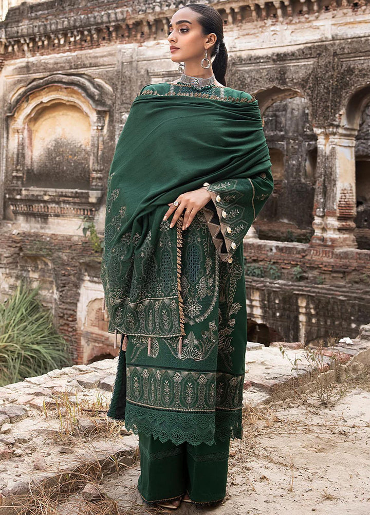 Raahi By Izel Embroidered Fiber Suits Unstitched 3 Piece IZL23RH Soraya - Winter Collection