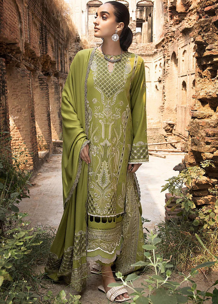 Raahi By Izel Embroidered Fiber Suits Unstitched 3 Piece IZL23RH Vasal - Winter Collection