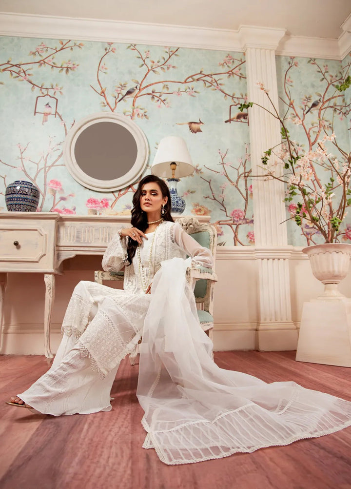 Raas By Pashmire Pret Embroidered Organza 3 Piece Suit Sawera