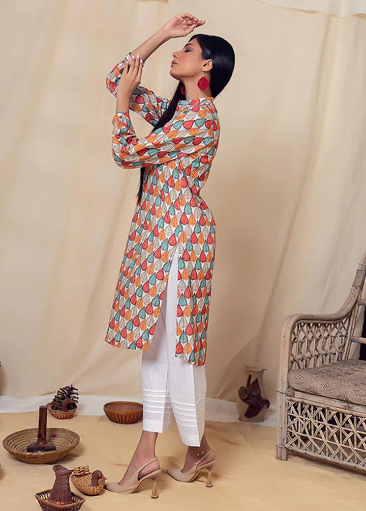 Rabia's Textiles Pret Printed Lawn Kurti RTSSIP-03