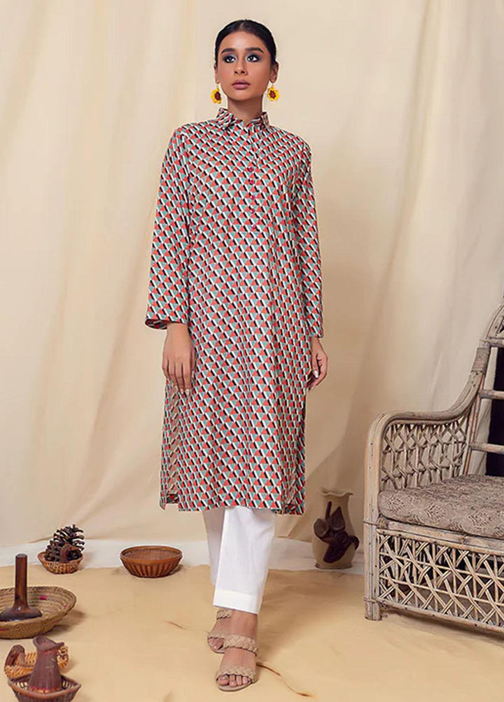 Rabia's Textiles Pret Printed Lawn Kurti RTSSIP-05