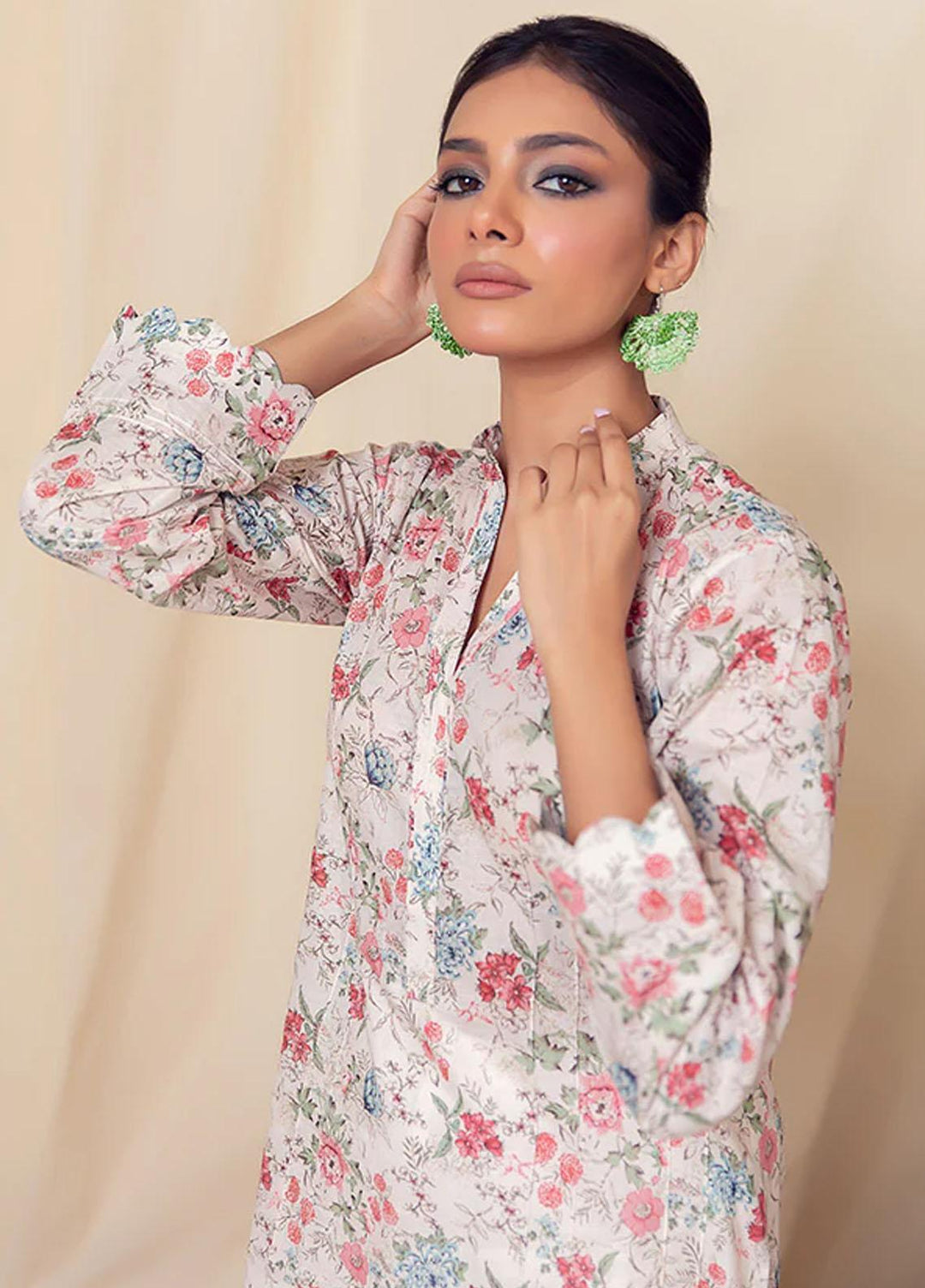 Rabia's Textiles Pret Printed Lawn Kurti RTSSIP-06
