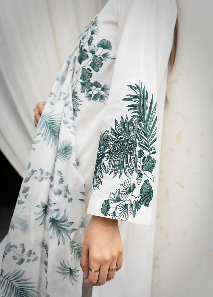 Raha By Muraad Embroidered Lawn Suits Unstitched 3 Piece MU23R Lillian - Festive Collection