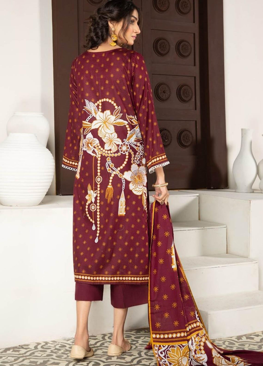 Ittehad Textiles Printed Lawn Suits Unstitched 3 Piece IT21R LF-RHT-21701B - Summer Collection