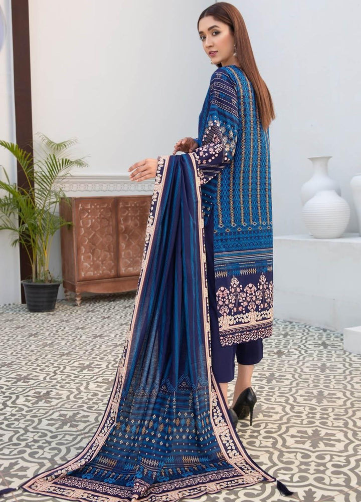 Ittehad Textiles Printed Lawn Suits Unstitched 3 Piece IT21R LF-RHT-21702A - Summer Collection