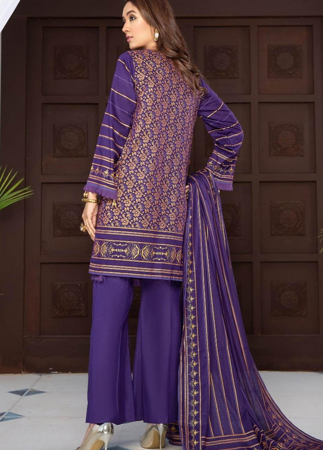 Ittehad Textiles Printed Lawn Suits Unstitched 3 Piece IT21R LF-RHT-21703A - Summer Collection