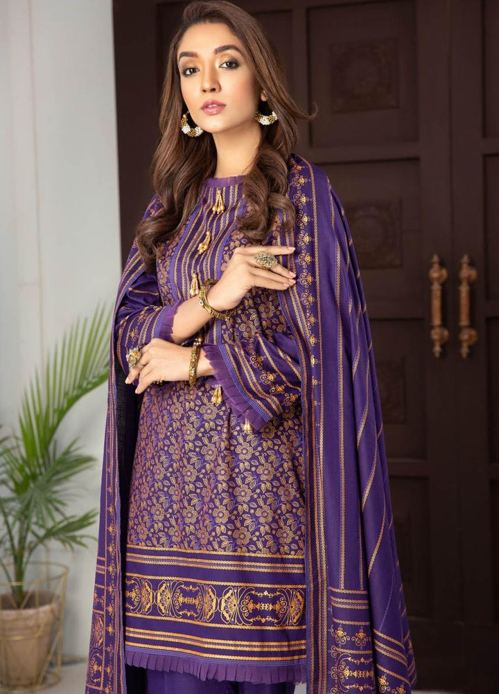 Ittehad Textiles Printed Lawn Suits Unstitched 3 Piece IT21R LF-RHT-21703A - Summer Collection