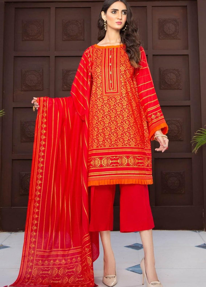 Ittehad Textiles Printed Lawn Suits Unstitched 3 Piece IT21R LF-RHT-21703B - Summer Collection