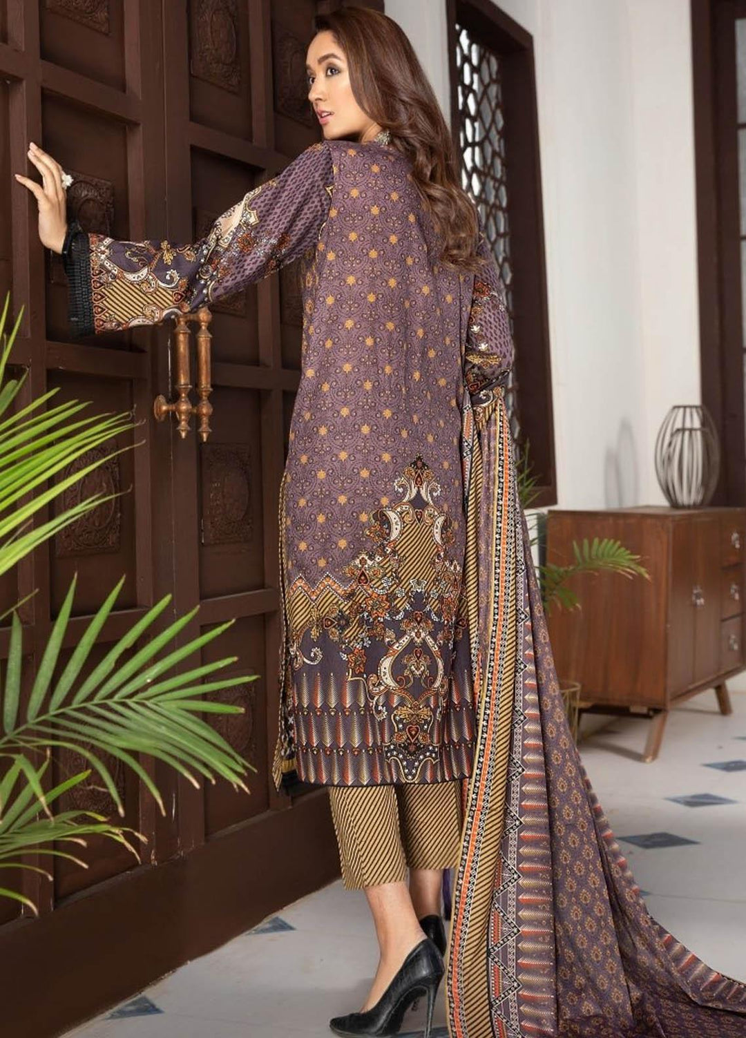 Ittehad Textiles Printed Lawn Suits Unstitched 3 Piece IT21R LF-RHT-21704B - Summer Collection