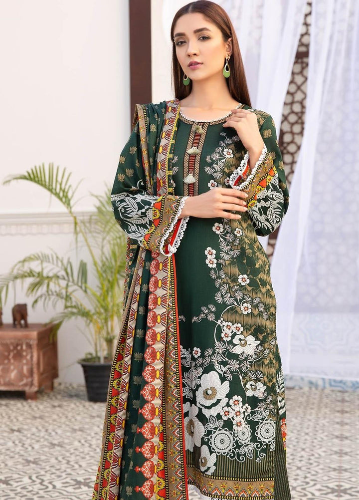 Ittehad Textiles Printed Lawn Suits Unstitched 3 Piece IT21R LF-RHT-21705B - Summer Collection