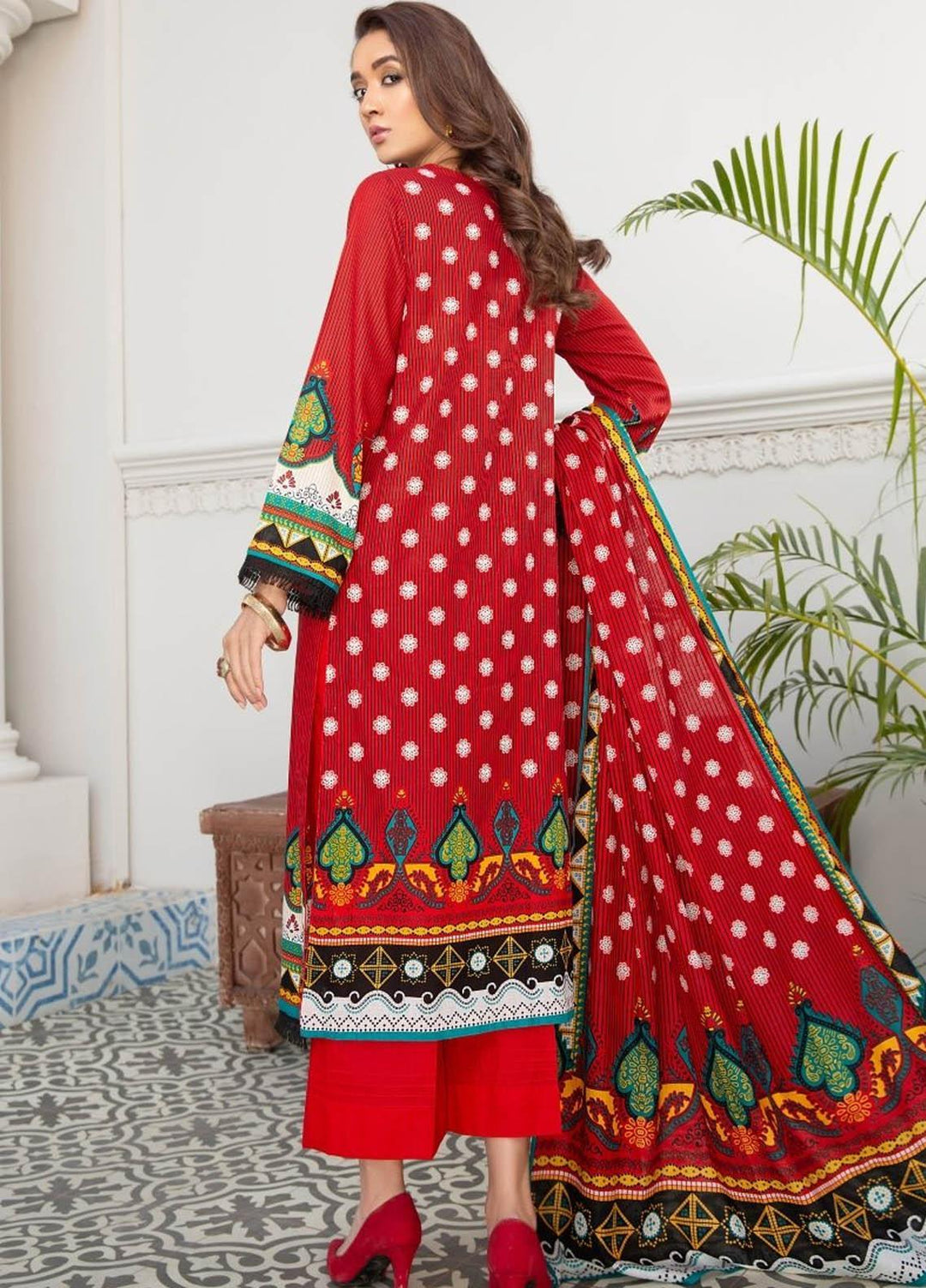 Ittehad Textiles Printed Lawn Suits Unstitched 3 Piece IT21R LF-RHT-21706A - Summer Collection