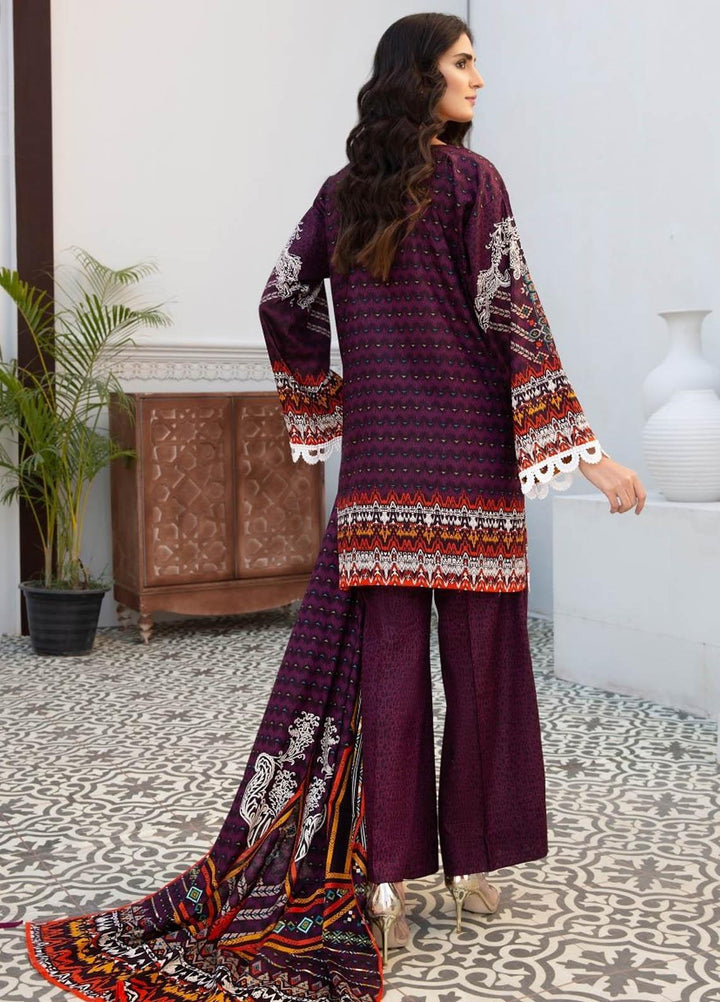 Ittehad Textiles Printed Lawn Suits Unstitched 3 Piece IT21R LF-RHT-21707A - Summer Collection