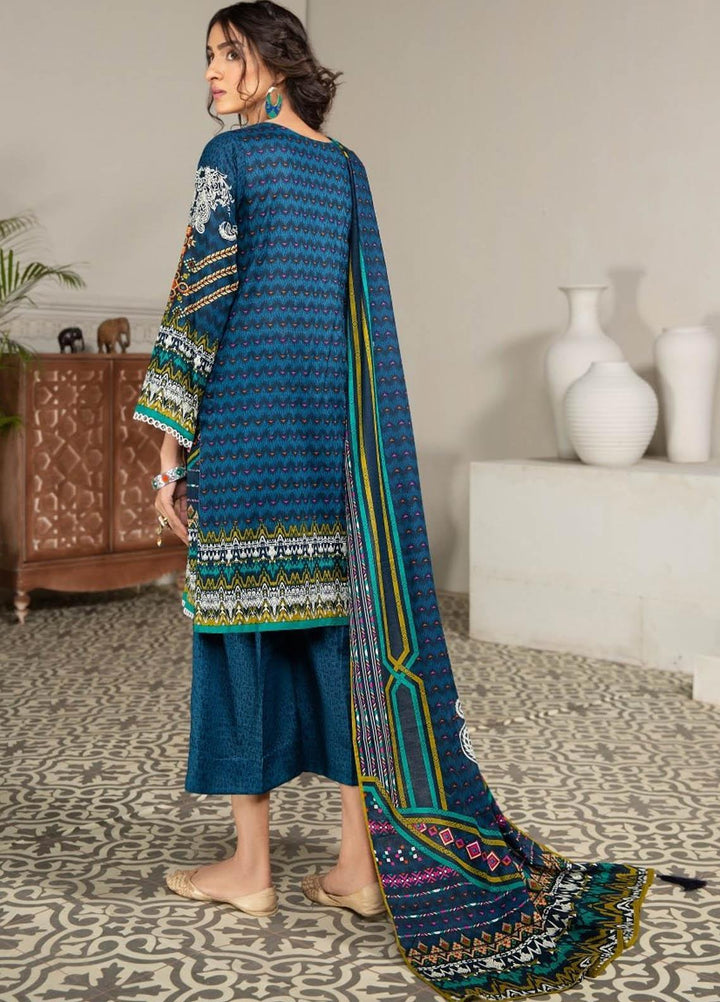 Ittehad Textiles Printed Lawn Suits Unstitched 3 Piece IT21R LF-RHT-21707B - Summer Collection