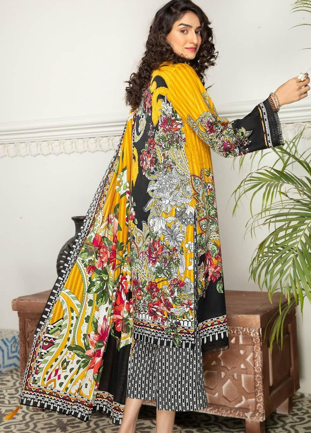 Ittehad Textiles Printed Lawn Suits Unstitched 3 Piece IT21R LF-RHT-21709B - Summer Collection