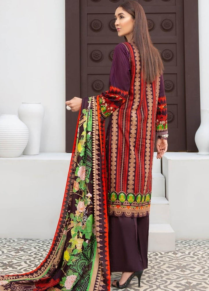 Ittehad Textiles Printed Lawn Suits Unstitched 3 Piece IT21R LF-RHT-21710A - Summer Collection