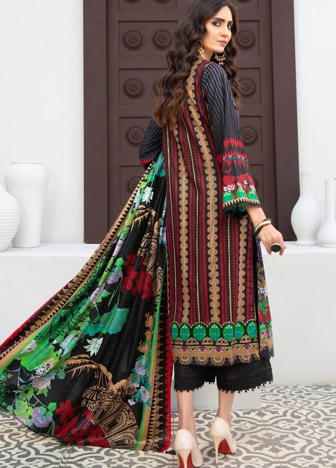 Ittehad Textiles Printed Lawn Suits Unstitched 3 Piece IT21R LF-RHT-21710B - Summer Collection