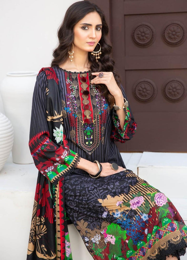 Ittehad Textiles Printed Lawn Suits Unstitched 3 Piece IT21R LF-RHT-21710B - Summer Collection