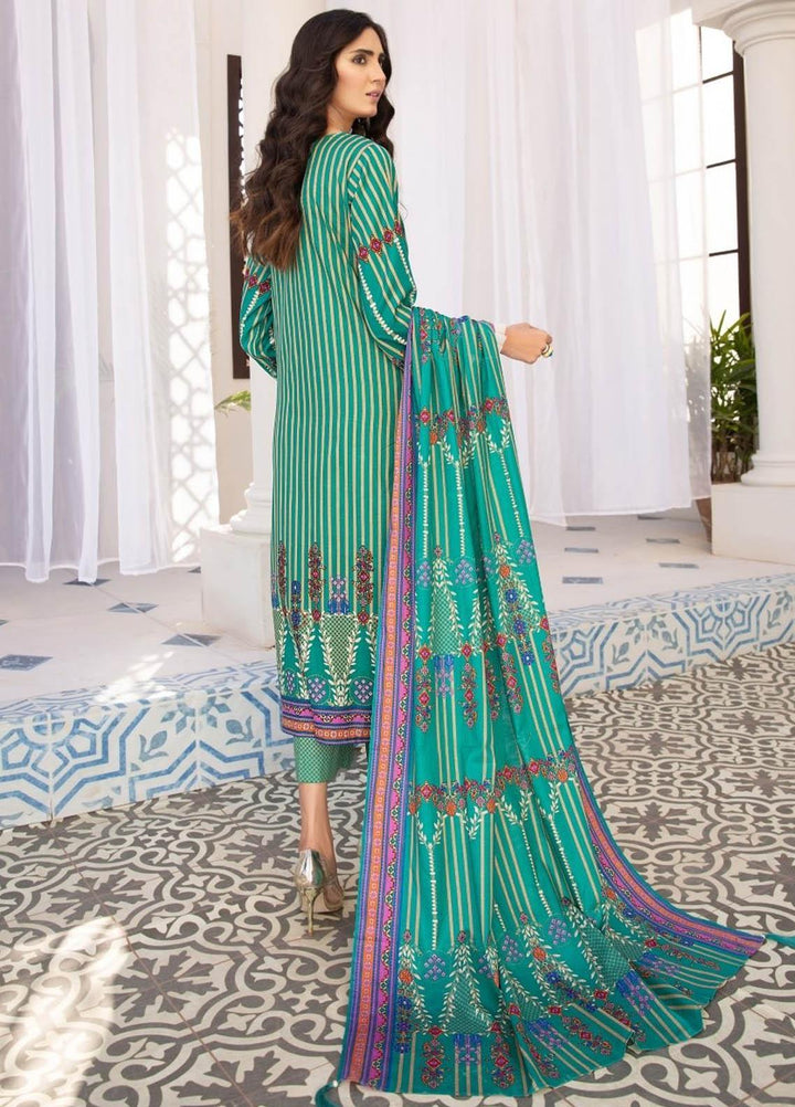 Ittehad Textiles Printed Lawn Suits Unstitched 3 Piece IT21R LF-RHT-21711B - Summer Collection