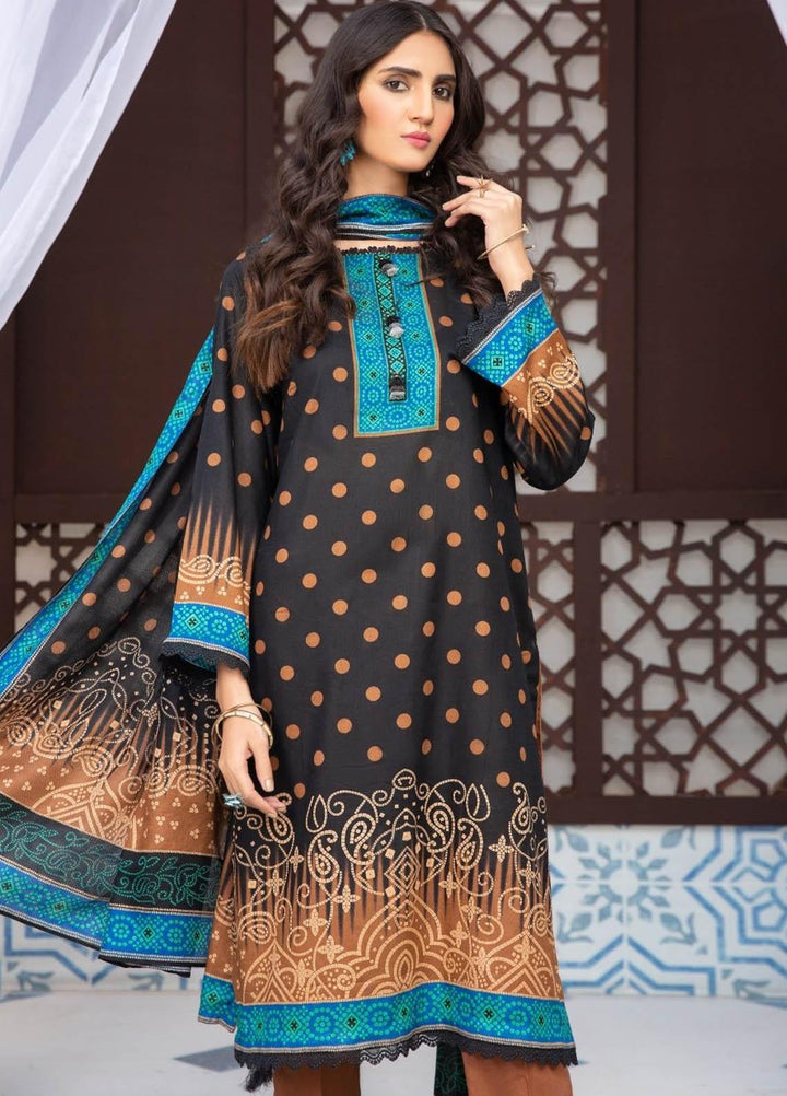 Ittehad Textiles Printed Lawn Suits Unstitched 3 Piece IT21R LF-RHT-21714A - Summer Collection